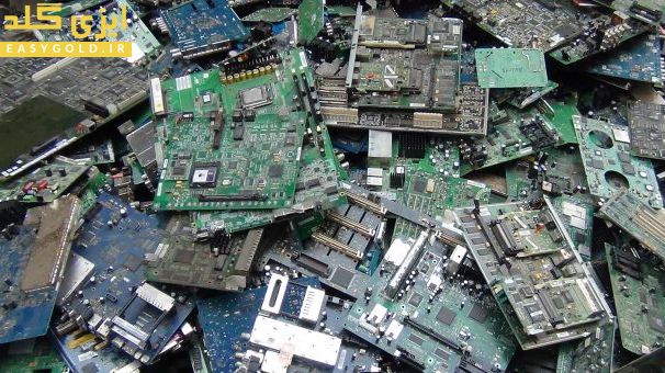 بازیافت بردهای کامپیوتری به روش صنعتی