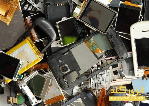 زباله‌های الکترونیکی حاصل از گوشی‌های هوشمند