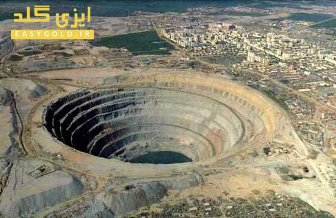 معدن الماس اوداچنایا یکی از بزرگ‌ترین معادن الماس روباز